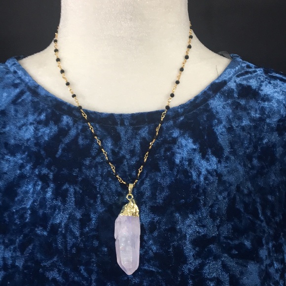 Chunky stalactite necklace - Picture 3 of 6